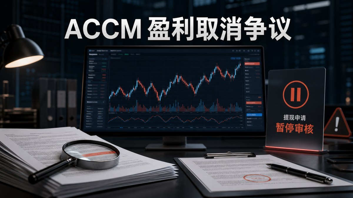ACCM盈利取消与出金争议调查