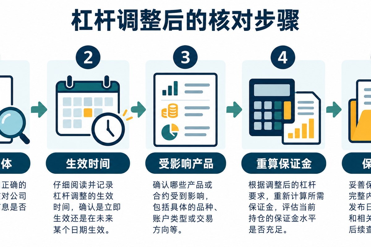 收到平台杠杆调整通知后的五项核对步骤